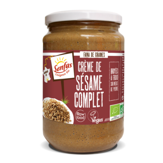 Crème de sésame complet bio - 1