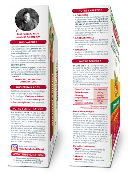 Ginseng gelée royale acérola bio - 2